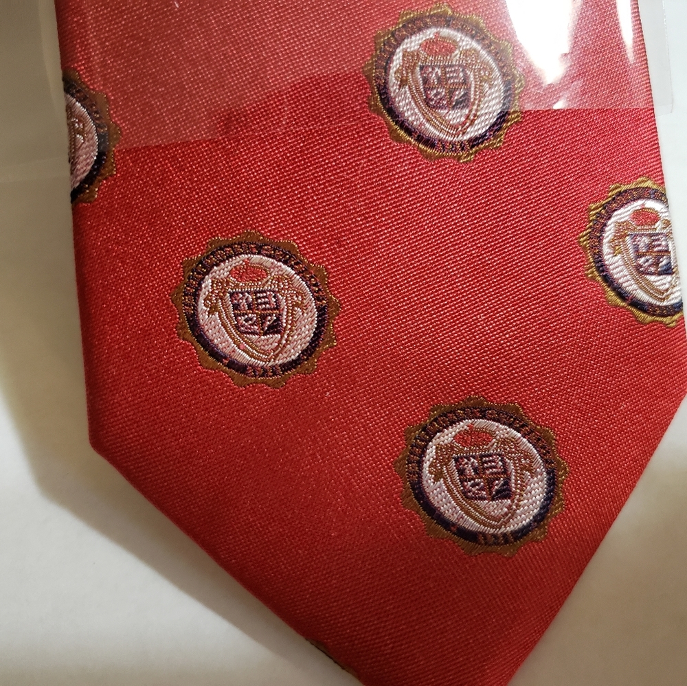 Robert Morris University Silk Tie with Seal, NWT